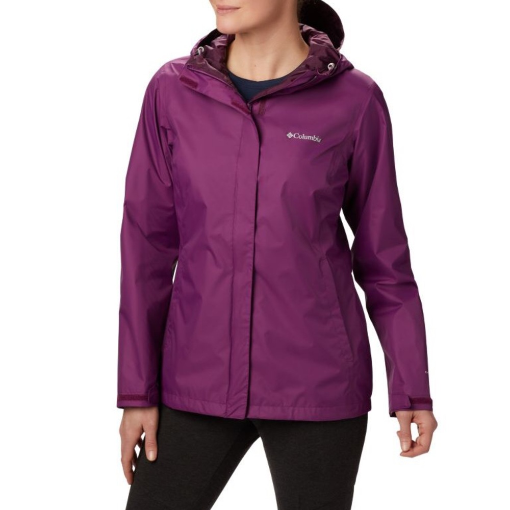 Columbia hiking jacket purple/burgundy colour